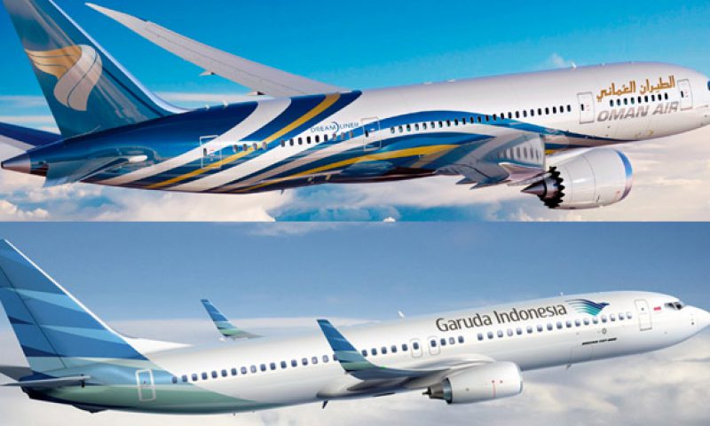 Garuda Indonesia Bekerja Sama Dengan Oman Air