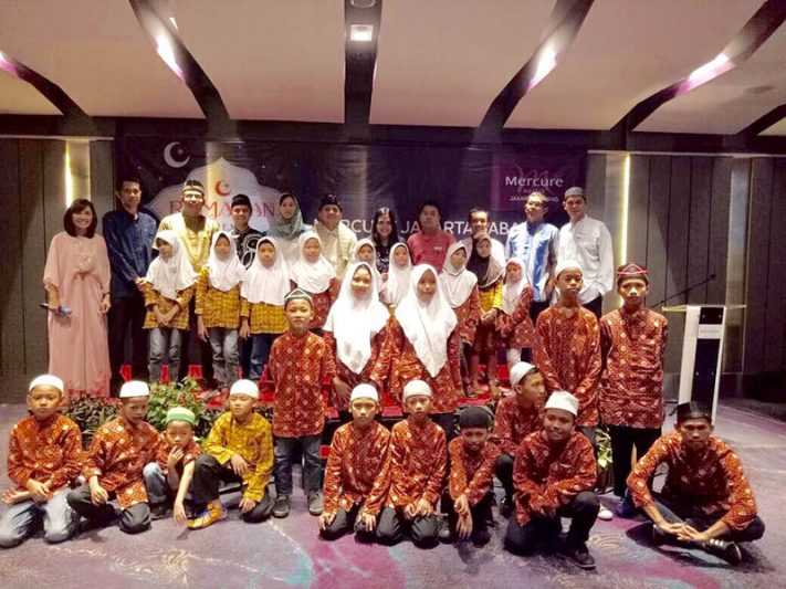 Mercure Jakarta Sabang Rayakan Ramadhan Bersama Anak Panti Asuhan