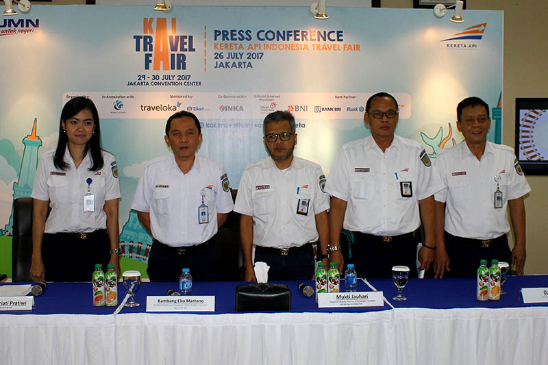 Kereta Api Indonesia Travel Fair Targetkan Transaksi Rp120 Miliar