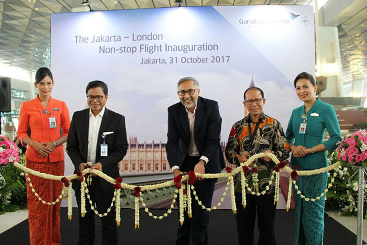 Rute baru Garuda ke London