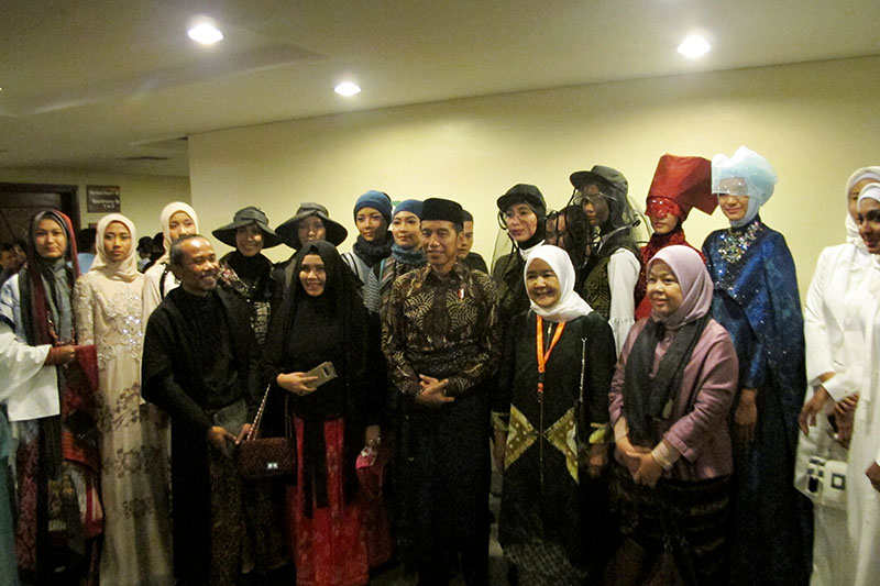 Presiden Jokowi: Busana Muslim harus Memiliki Ciri Khas Indonesia