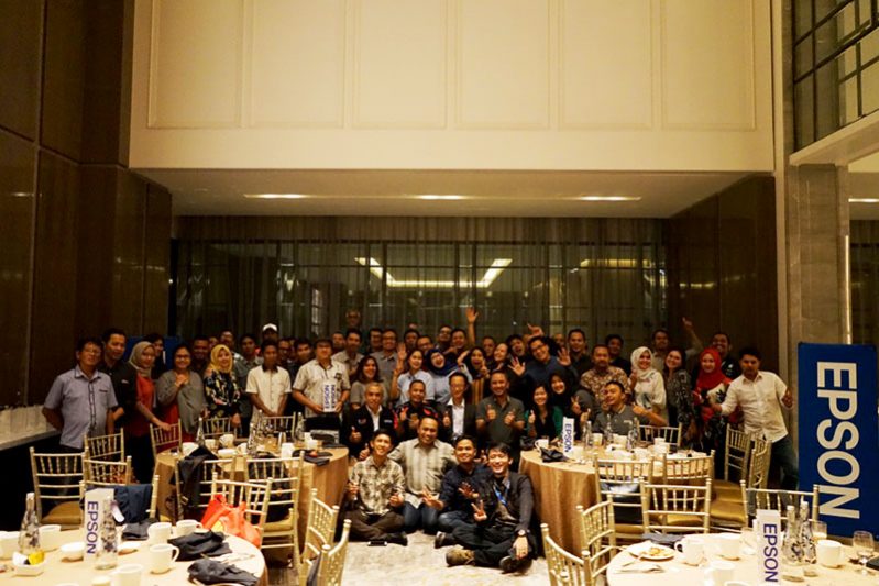 Epson Media Breakfasting