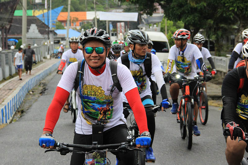 Geobike Kaldera Toba 2019