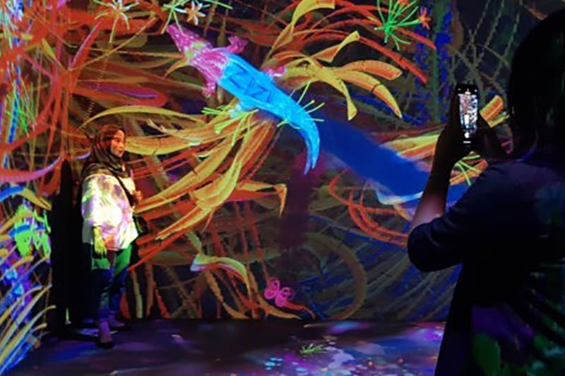 teamLab Future Park Jakarta