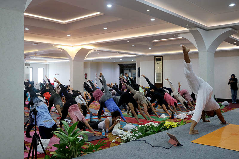 The Papandayan Yoga Day