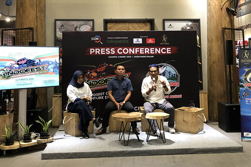 konferensi pers indofest 2020