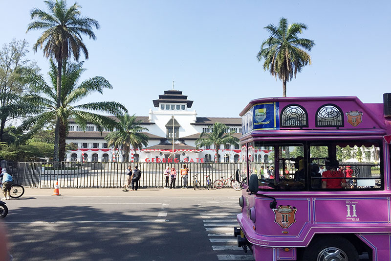 Pariwisata Gedung Sate di Bandung