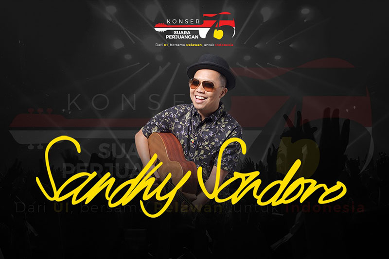 Sandhy Sandoro Konser 75 Suara Perjuangan