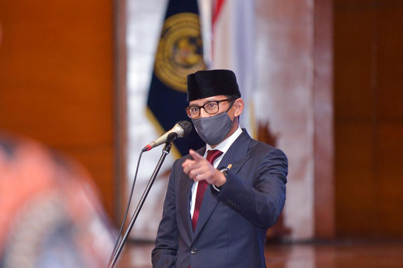 menteri pariwisata sandiaga uno