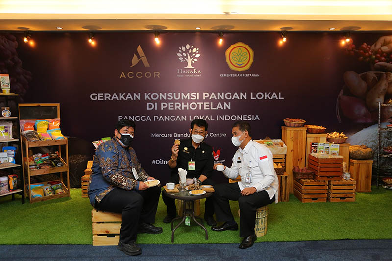 Gerakan pangan lokal Accor-Kementerian pertanian