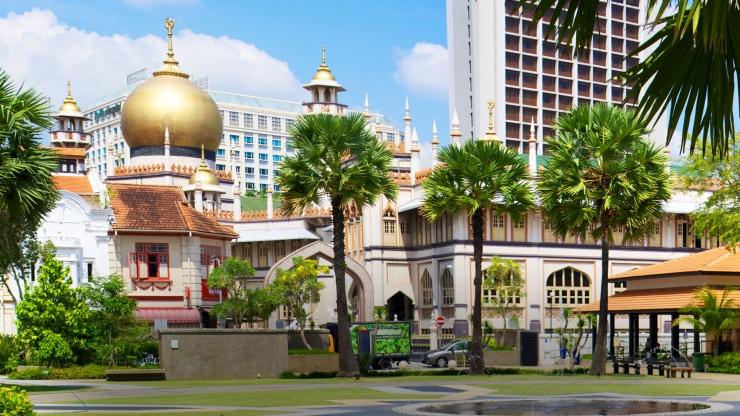 Kampong Gelam wisata muslim singapura