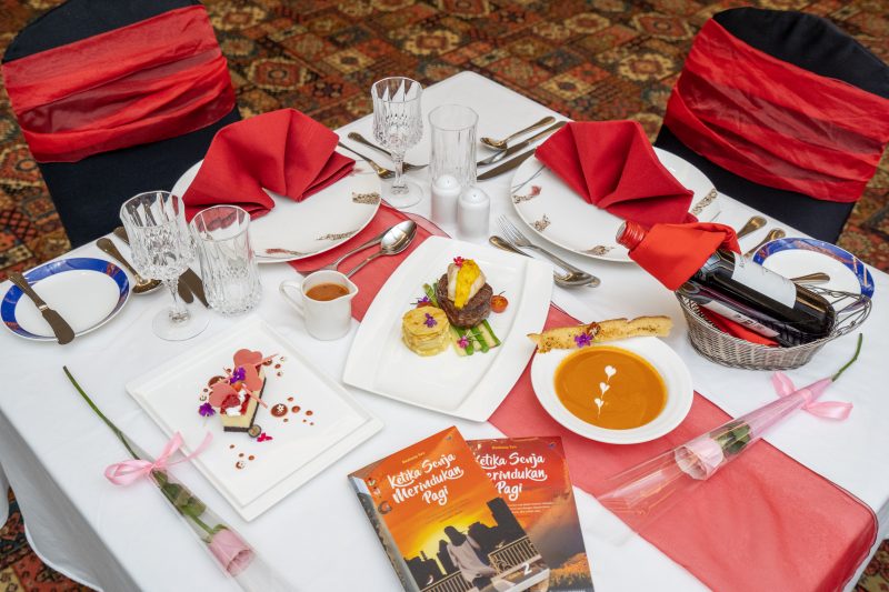 menu valentine Sultan Hotel & Residence Jakarta