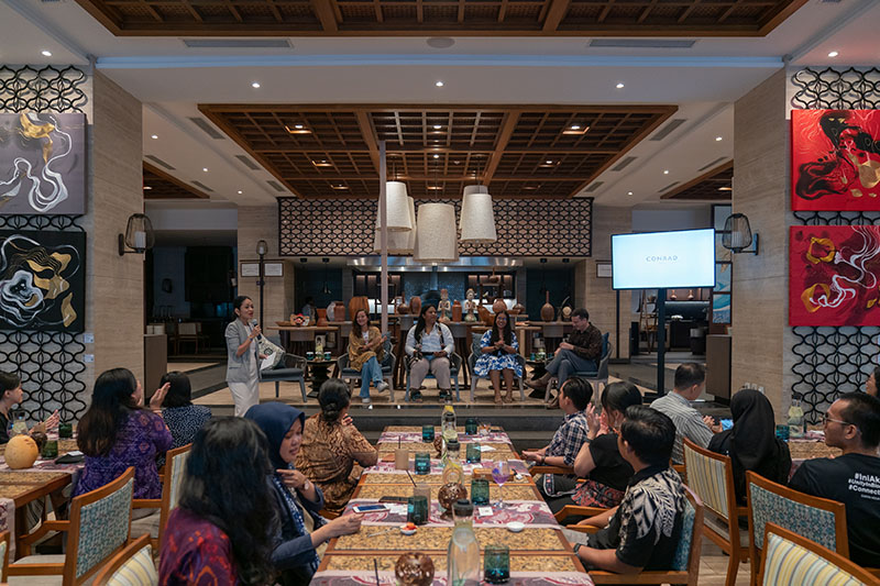 Conrad Bali paket meeting sustainable