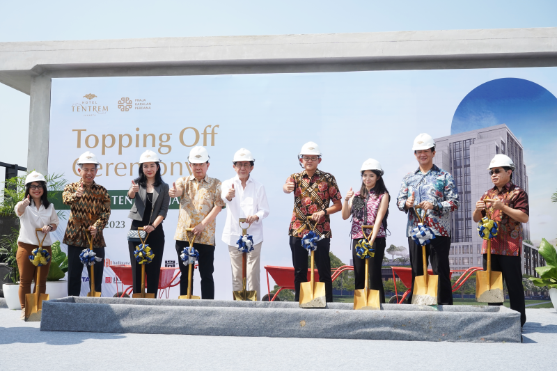 topping off Hotel Tentrem jakarta alam sutera