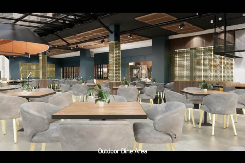 The Kaibon Restaurant royale krakatau hotel cilegon