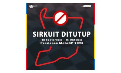 Menuju Indonesian GP 2023, Sirkuit Mandalika Ditutup Sementara Waktu