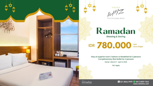 promo menginap di Grand Whiz Poins Simatupang Jakarta
