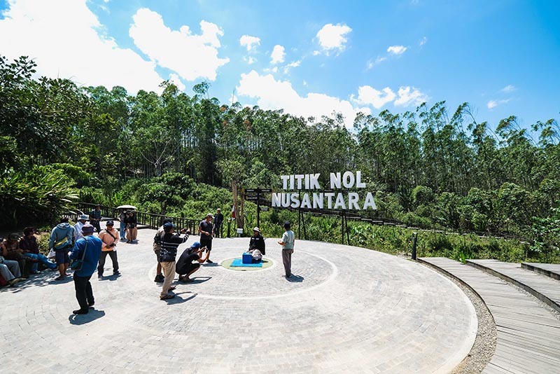 titik nol ibu kota nusantara
