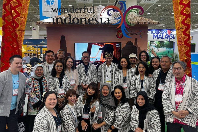 paviliun indonesia di Seoul International Travel Fair 2024