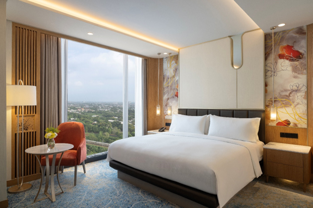 kamar DoubleTree by Hilton Jakarta Bintaro Jaya