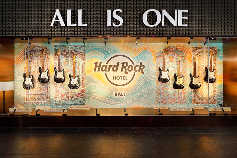 Memorabilia Hard Rock Hotel Bali