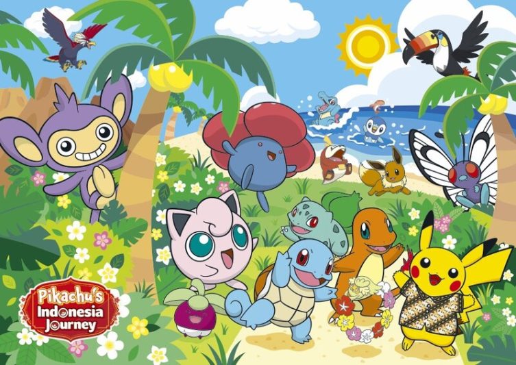 Pikachu's Indonesia Journey