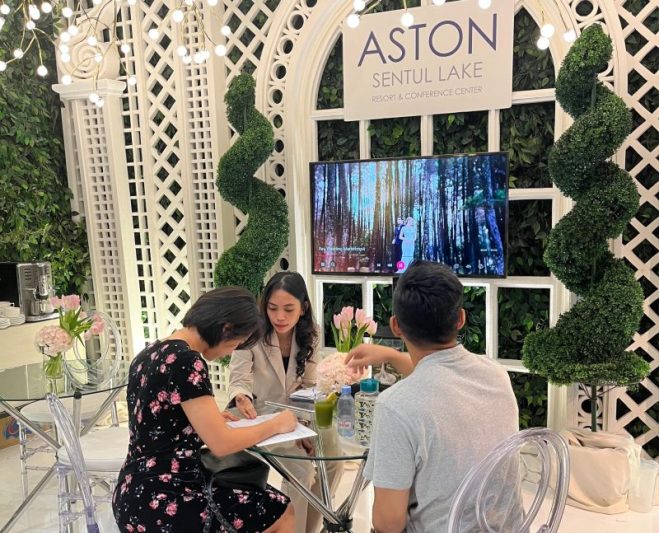 aston sentul di Jakarta Wedding Festival 2024