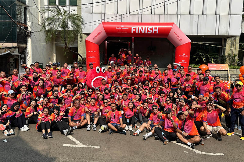 Amaris Hotel fun walk 2024