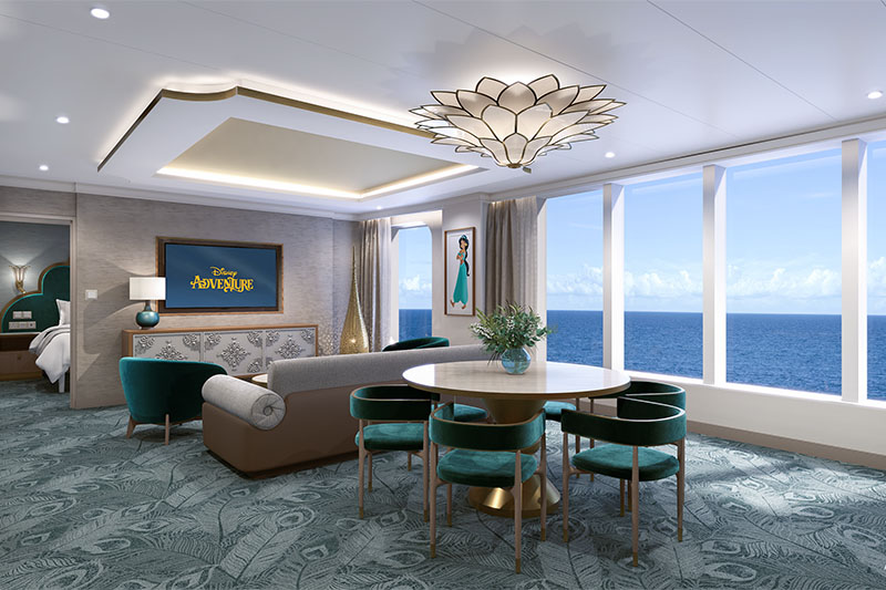 Concierge 1-Bedroom Oceanview Suite Living room