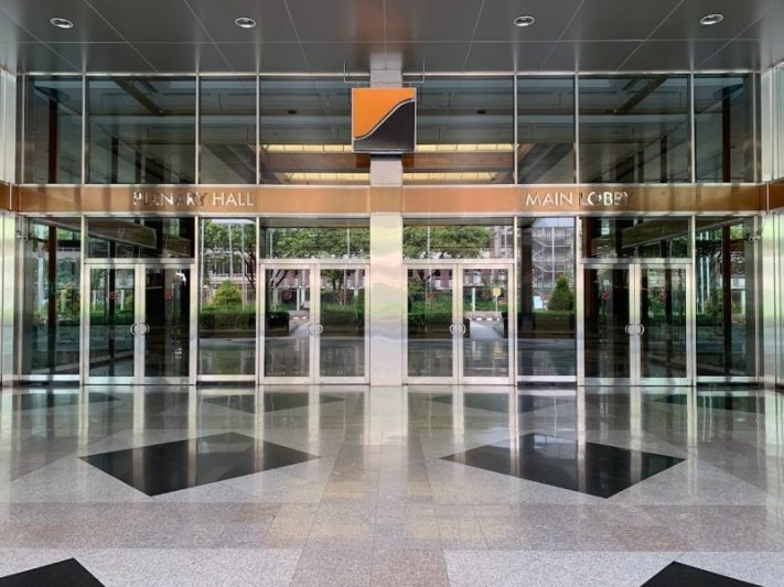 main lobby jakarta convention center