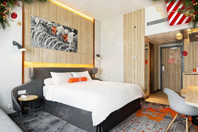 kamar HARRIS & POP! Hotel Kelapa Gading Jakarta