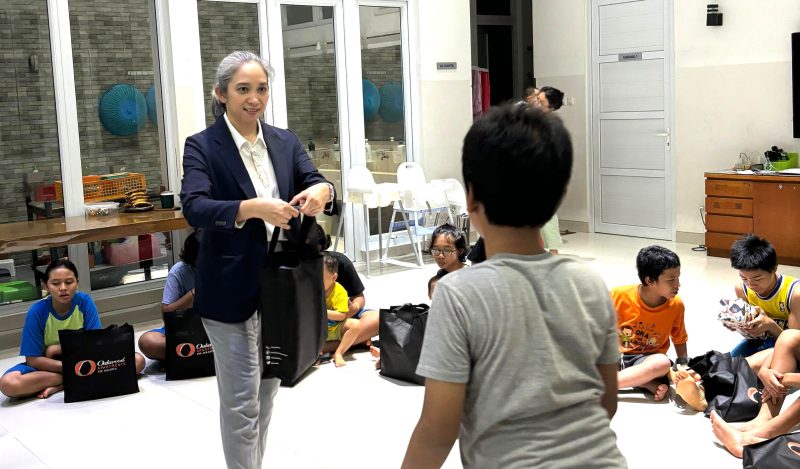 gift of hope Oakwood Apartments PIK Jakarta