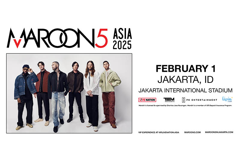 maroon 5 jakarta 2025