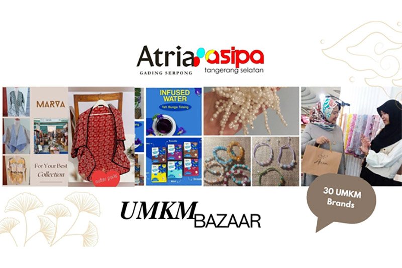 Atria Hotel Gading Serpong dan ASIPA gelar bazar kreatif