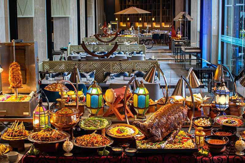 menu berbuka puasa di Aston Sentul