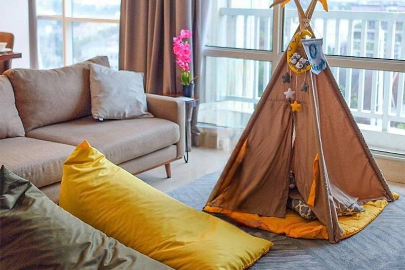 liburan sekolah Oakwood Suites La Maison Jakarta Kids Tent