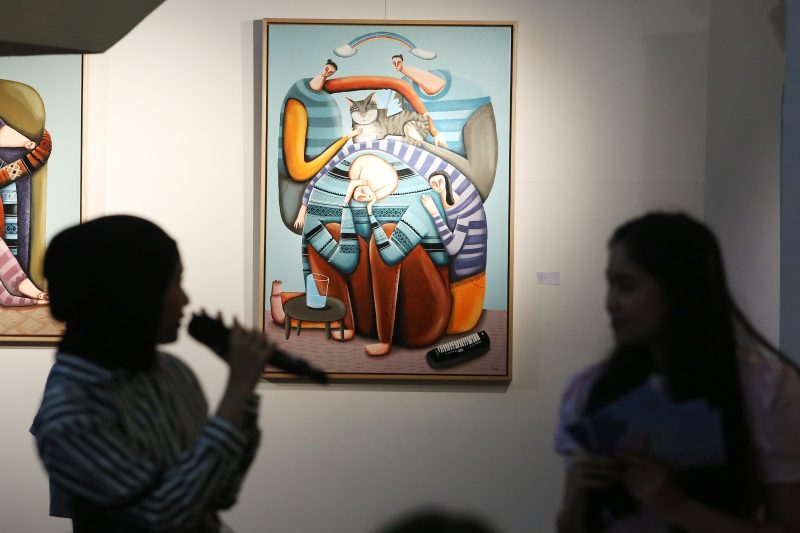 Pameran lukisan Gacon