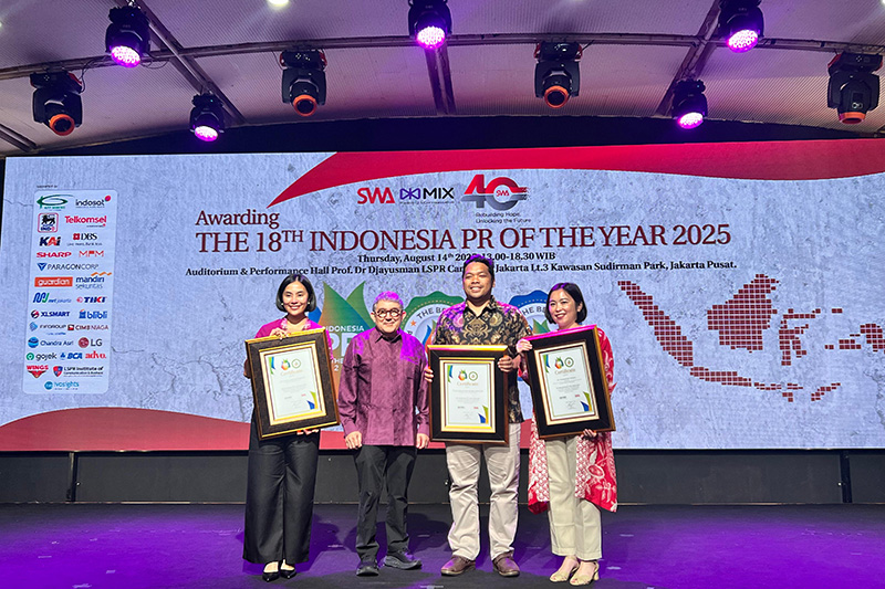 Grup United Tractors Raih Penghargaan Anugerah Indonesia PR of the Year 2025
