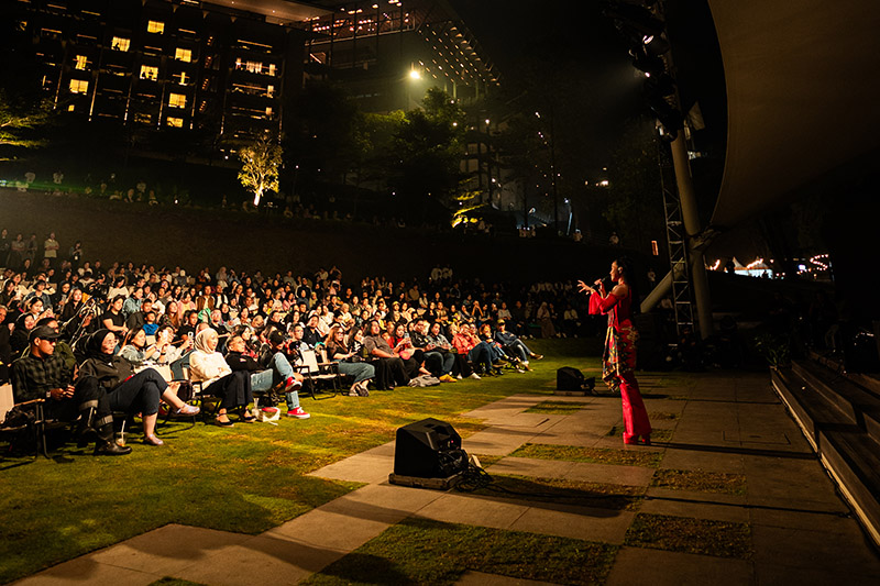 yura yunita Gaia Music Festival 2025