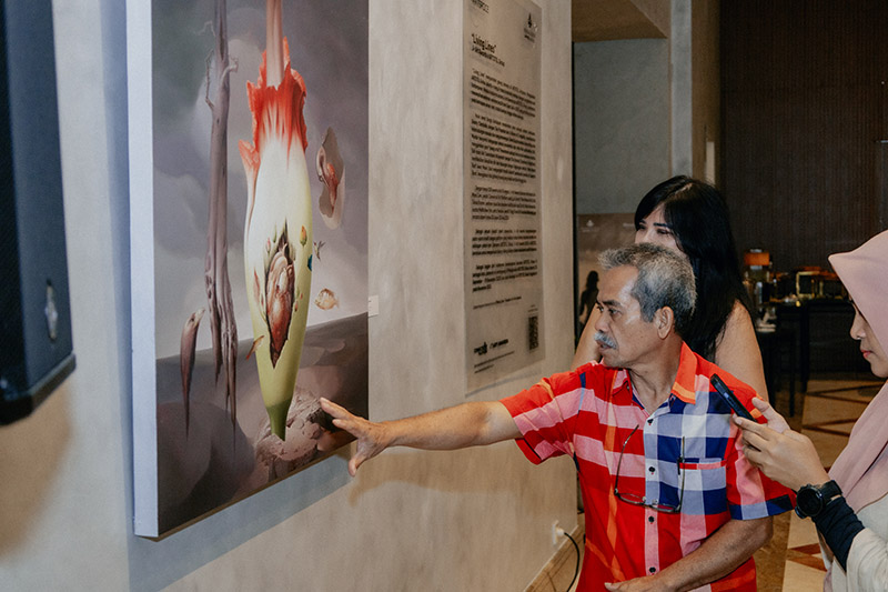 Pameran seni Kolaborasi J+ Art Awards dan ARTOTEL Group Hadir di Mangkuluhur Artotel Suites