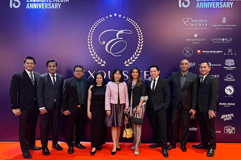 Ascott Indonesia team at Exquisite Awards 2025