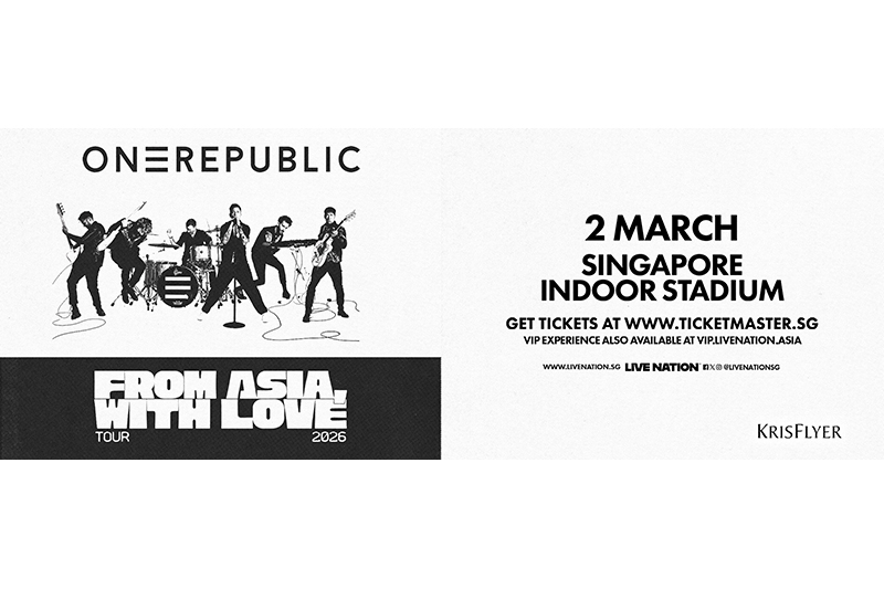 KrisFlyer konser OneRepublic Singapura
