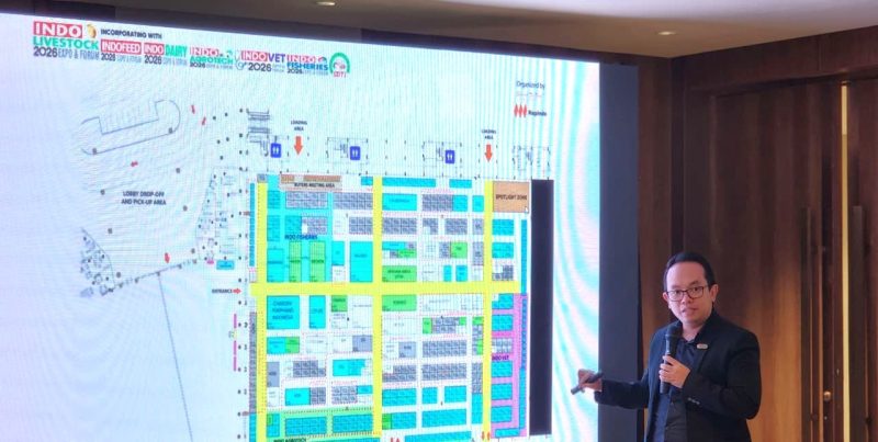 Presentasi Indo Livestock 2026 Expo & Forum oleh Senior Operation Manager Napindo Adhika Arthapaty