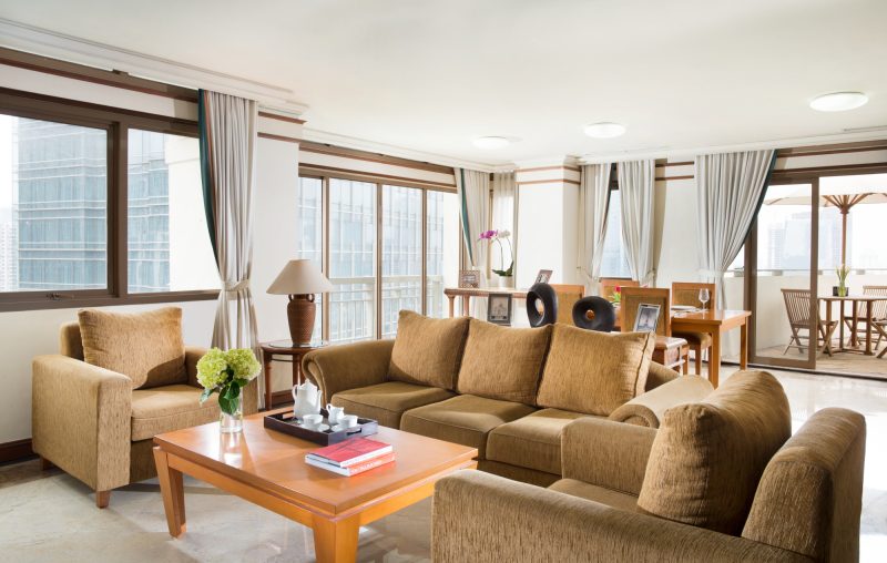 Somerset Grand Citra Jakarta 4 bedroom Living room