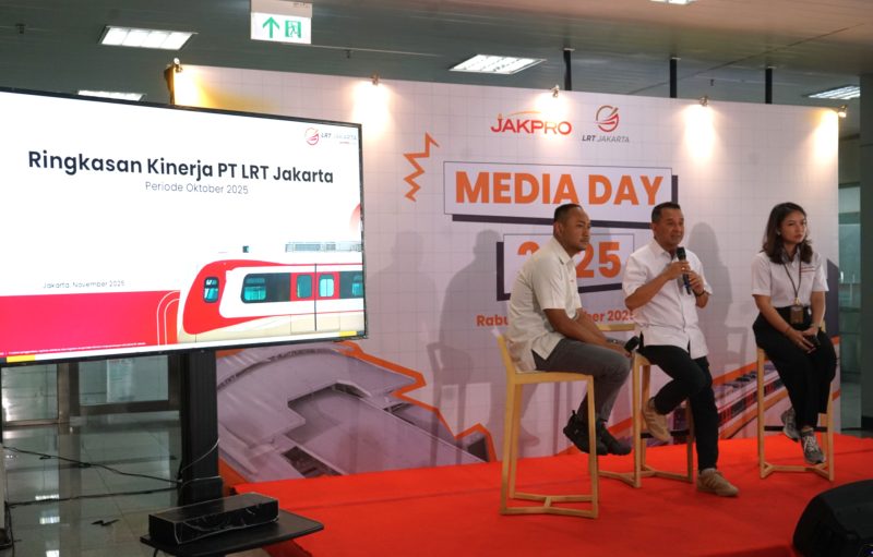 media day LRT Jakarta