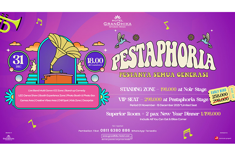 Pestaphoria Hotel Grandhika Setiabudi Medan