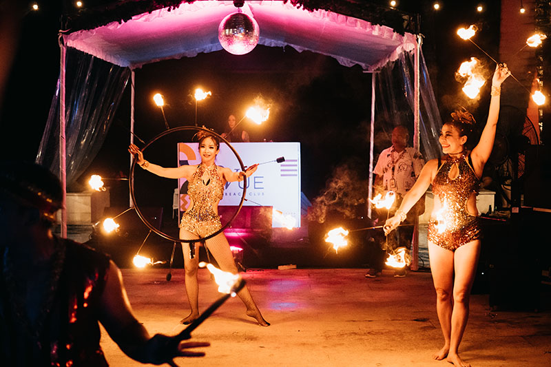 fire dance lv8 canggu bali