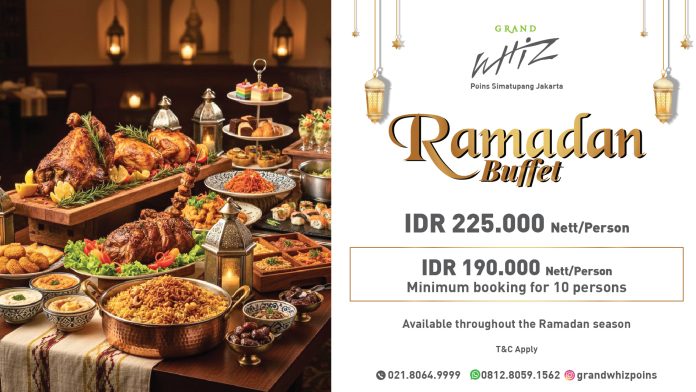 Grand Whiz Poins Simatupang Jakarta Hadirkan Paket Hotel Ramadan & Iftar Buffet All You Can Eat