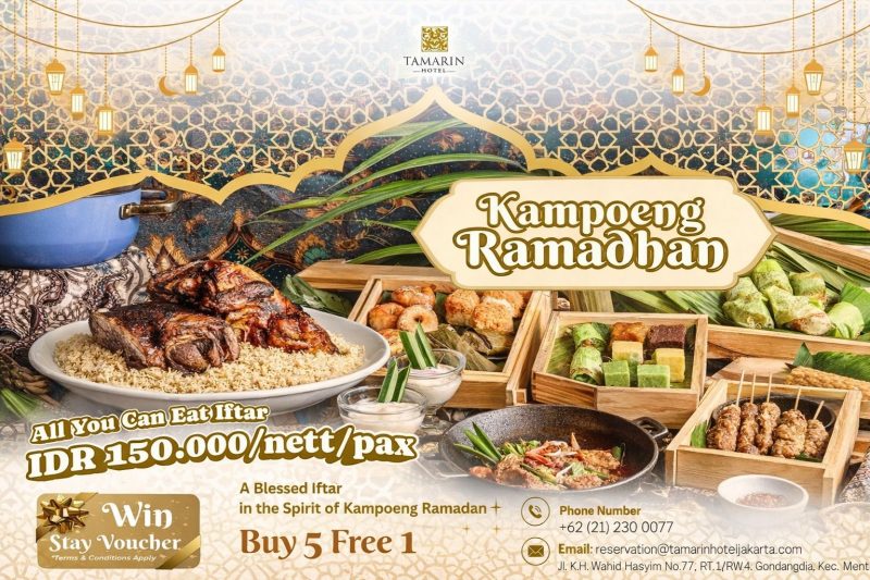 iftar di Tamarin Hotel Jakarta