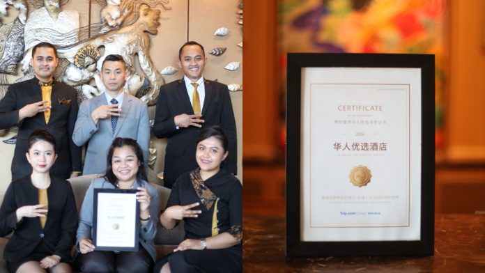 Hotel Ciputra Jakarta Raih Sertifikasi Chinese Friendly Hotel dari Ctrip